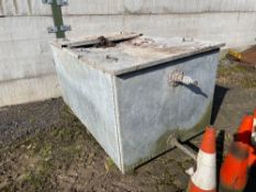 Galvanised water tank 4' 2