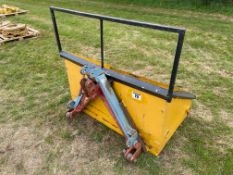 Transport box, linkage mounted