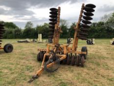 1991 Simba 6.6m press rolls, vertical folding, DD ring conversions. Model No: PR/S02/66/6. Serial No