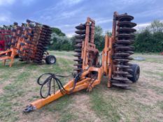 1996 Simba Double Press, 5.5m, DD ring conversions. Model No: PR/IMF/5.5/T. Serial No: 70749026