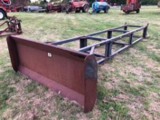 Strimech 18' grain pusher with Q-fit attachments