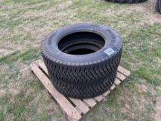 Pair Bandvulc BDA 295/60R22.5 tyres