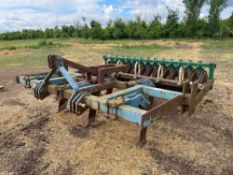 Ransomes subtiller 3m with rear D packer, cat 2&3 linkage