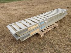 Pair Rampco aluminium ramps