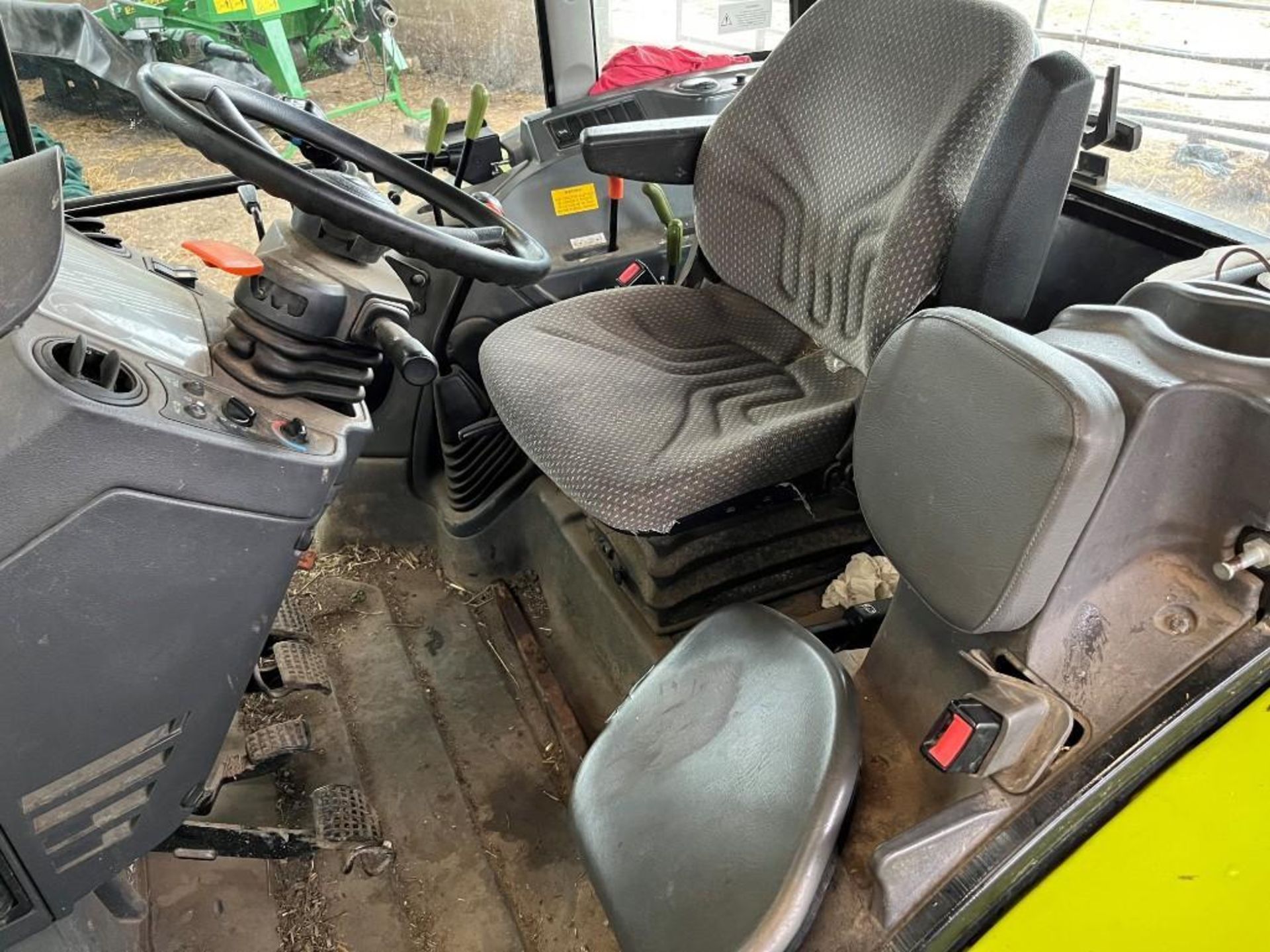 2014 Claas Axos 340 w/ Claas FL100 Front Loader - Image 11 of 15