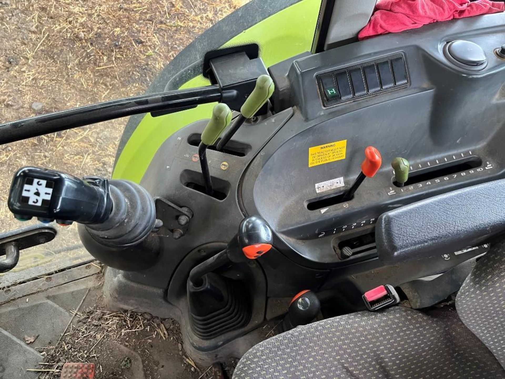 2014 Claas Axos 340 w/ Claas FL100 Front Loader - Image 13 of 15