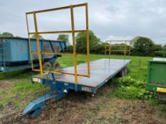2001 Warwick 27ft Tandem Axle Bale Trailer
