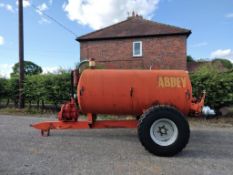 Abbey 750 Gallon Slurry Tanker