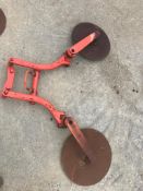 Kuhn disc kit for plough