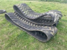 3No. used Quadtrac tracks
