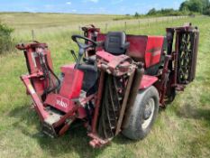 1999 Toro 4000D Reelmaster 4x4 11ft cylinder mower with Kubota diesel engine. Serial No: 03206-90135