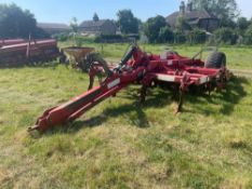 2009 Sumo Trio 3.5m 7 leg trailed cultivator. Serial No: 1470