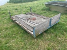 Trailer body. No VAT
