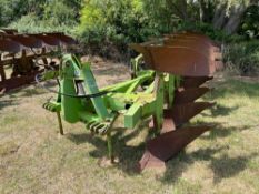 Dowdeswell DP1 5f (4+1) reversible on land plough with 12