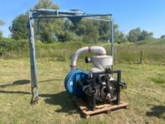 Kongskilde sucker blower with pipes