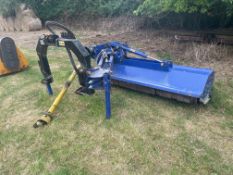Ryetec Euro Class 21 20.220 2.2m side-offset flail mower, linkage mounted. Serial No: 2687 NB: Manua