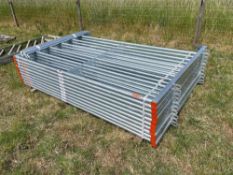 Single Ritchie 8ft hurdle with single pin. To be sold with the option