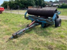 J B Edlington 6.3m hydraulic folding Cambridge rolls. Serial No: J1616