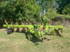 2011 Dowdeswell 170MA 9f (7+1+1) reversible on land plough with DD bodies. Serial No: 11MA36017