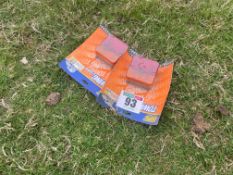 Pair trailer lights. No VAT