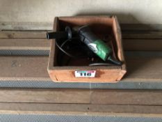 Hitachi G12SR3 4.5inch angle grinder, single phase