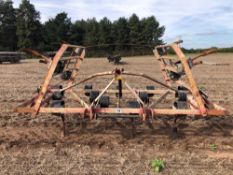 Kongskilde Vibroflex 4.8m cultivator, manual folding