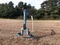 Bag crane hydraulic operated, linkage mounted