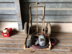 Oxy-acetylene gauges, guns, nozzles and trolley