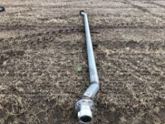 Single Galvanised road pipe