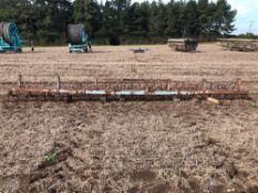 Parmiter 6m chisel harrow, manual folding