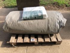 1No. Stack tarpaulin, 18m x 12m