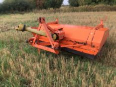 Dowdeswell DB190 7' PTO driven rotary brush, linkage mounted