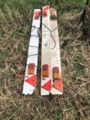 Quantity trailer light boards