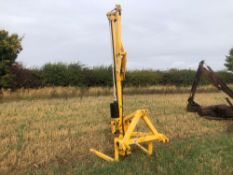 2009 Shelbourne Reynolds hydraulic operated post knocker. Serial No: 218969