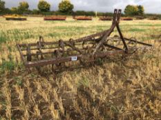 Springtine cultivator 8', linkage mounted