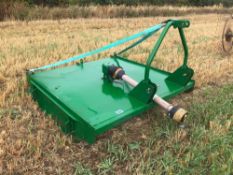 Major 6' grass topper, linkage mounted