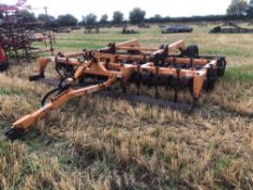 1994 Simba Toptilth 4m trailed cultivator. Serial No: 50269044