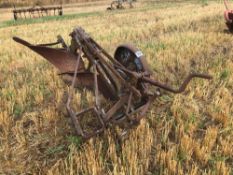 Ransomes single furrow conventional plough
