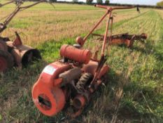 Pedestrian rotavator