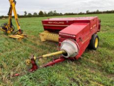 New Holland 378 Hayliner, conventional baler, 6' bed. Serial No: B378Z1035