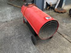 DESA gas powered workshop heater, single phase
