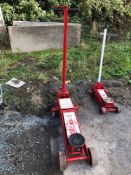 Super High 8t trolley jack