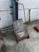 Vintage pedestrian seeder