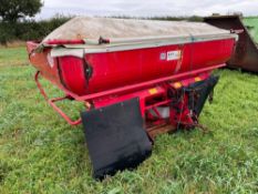 2010 Teagle Tulip SX4000 twin disc fertiliser spreader with hopper cover