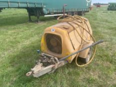 Hydrovane trailed diesel compressor