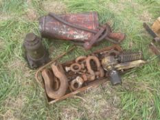 Quantity misc. tools and equipment. NO VAT