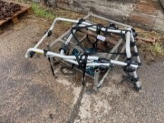 Vehicle mounted bike frame