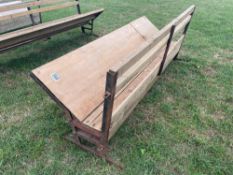 1No Shearwell wooden feed trough