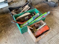 Quantity of hand tools