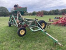 Accord 4m spring tine bean drill c/w end tow kit